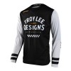 Мото джерсі TLD Scout GP Jersey RIDE ON [BLACK/WHITE] 